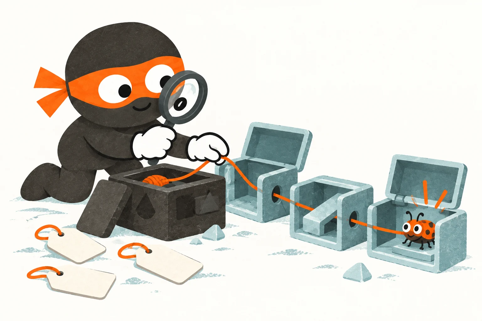Finding a bug in a stripped binary