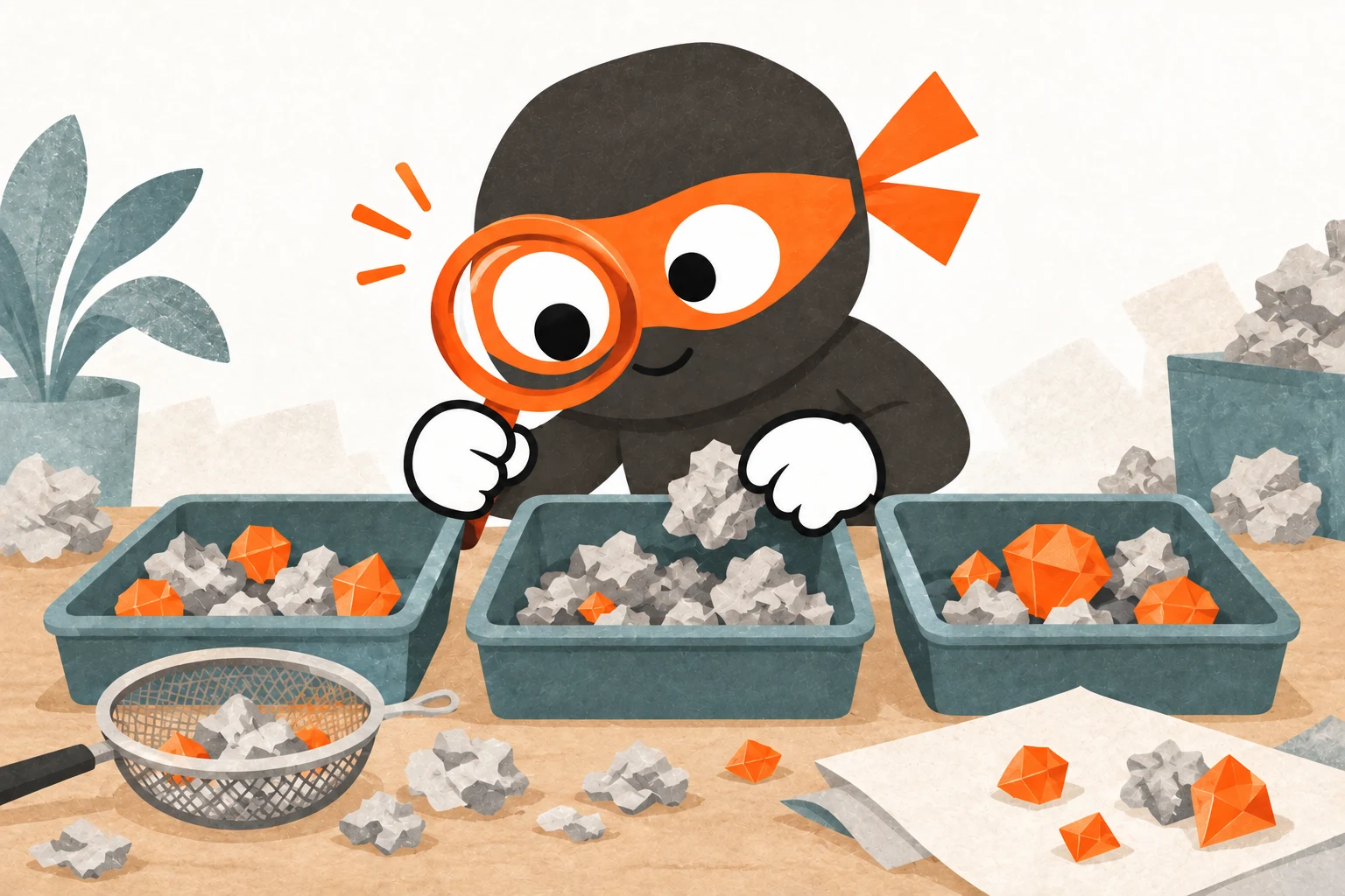 Zero examines findings in both accepted and rejected trays